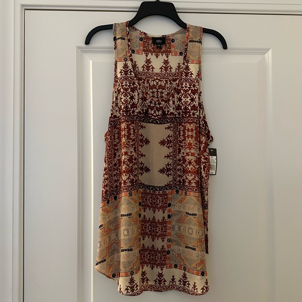 NWT Mossimo XXL Women’s Sleeveless Blouse